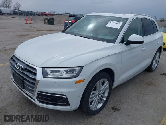 2019 Audi Q5 Prestige with VIN WA1CNAFY5K2057135, listed as a IAAI auction lot 41877915 with 142,007 mi miles. Bid and sale history available at carsss.com. Image 2.
