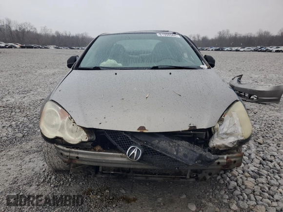 2002 Acura RSX Auto with VIN JH4DC54822C026380, listed as a Copart auction lot 81998584 with 234,968 mi miles and Salvage Title. Bid and sale history available at carsss.com. Image 5.