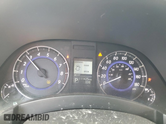 2016 Infiniti QX70 with VIN JN8CS1MU5GM671391, listed as a Copart auction lot 47544115 with 111,425 mi miles and Salvage title. Bid and sale history available at DreamBid. Image 9.