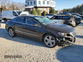 2013 Volkswagen CC R-Line with VIN WVWBP7AN6DE559228, listed as a Copart auction lot 79233554 with 121,029 mi miles and Clean Title. Bid and sale history available at DreamBid. Image 4.
