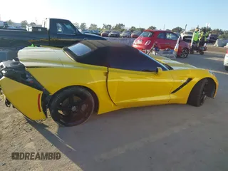2014 Chevrolet Corvette 3LT with VIN 1G1YF3D74E5108425, listed as a IAAI auction lot 41625689 with 1 mi miles. Bid and sale history available at carsss.com. Image 14.