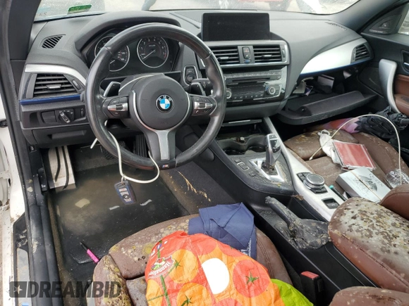 2016 BMW 2 Series M235i with VIN WBA1M1C53GV393976, listed as a Copart auction lot 74225284 with 0 mi miles and Non Repairable. Bid and sale history available at carsss.com. Image 8.