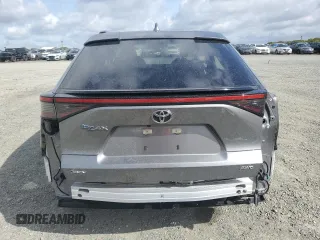 2024 Toyota bZ4X XLE with VIN JTMABACA2RA077887, listed as a Copart auction lot 50841875 with 3,869 mi miles and Salvage Title. Bid and sale history available at carsss.com. Image 6.