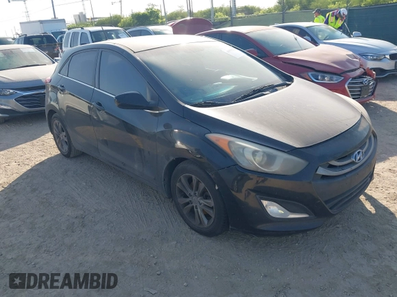 2014 Hyundai Elantra GT with VIN KMHD35LH3EU234636, listed as a IAAI auction lot 41998223 with 213,434 mi miles. Bid and sale history available at carsss.com. Image 1.