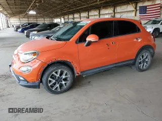 2016 FIAT 500X Trekking with VIN ZFBCFXCT8GP353455, listed as a Copart auction lot 63281625 with 95,923 mi miles and Clean title. Bid and sale history available at DreamBid. Image 1.
