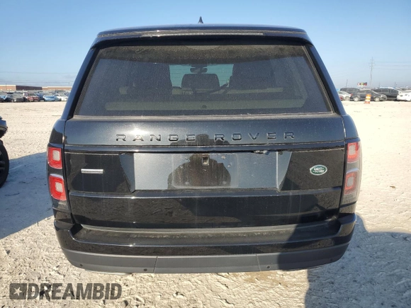 2019 Land Rover Range Rover with VIN SALGS2RE4KA541142, listed as a Copart auction lot 47006935 with 80,142 mi miles and Salvage title. Bid and sale history available at DreamBid. Image 6.