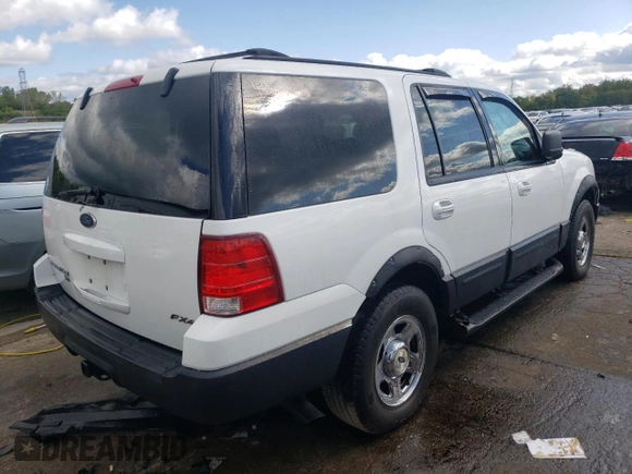 2003 Ford Expedition Special Service z VIN 1FMPU16L63LC45698, wystawiony jako Copart lot #70058684 z przebiegiem 163 798 mil mil oraz Szkoda całkowita • Salvage title. Historia ofert i sprzedaży dostępna na DreamBid. Obrazek 3.