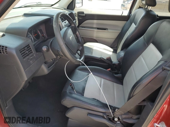 2007 Jeep Patriot Limited with VIN 1J8FF48W27D320375, listed as a Copart auction lot 59554445 with 223,495 mi miles and Salvage title. Bid and sale history available at DreamBid. Image 7.