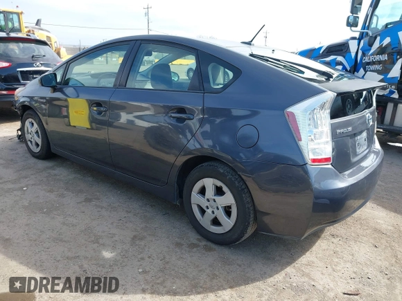2011 Toyota Prius I with VIN JTDKN3DU0B1384416, listed as a IAAI auction lot 41857530 with 205,979 mi miles. Bid and sale history available at carsss.com. Image 3.