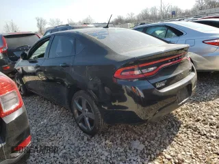 2014 Dodge Dart GT with VIN 1C3CDFEB1ED683538, listed as a Copart auction lot 48245315 with 123,660 mi miles and Salvage Title. Bid and sale history available at carsss.com. Image 2.