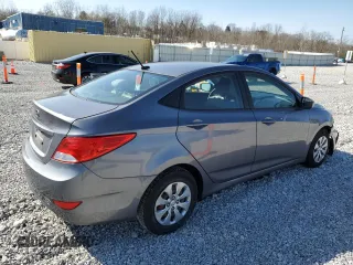 2017 Hyundai Accent SE with VIN KMHCT4AE9HU217021, listed as a Copart auction lot 51536225 with 148,855 mi miles and Clean Title. Bid and sale history available at carsss.com. Image 3.