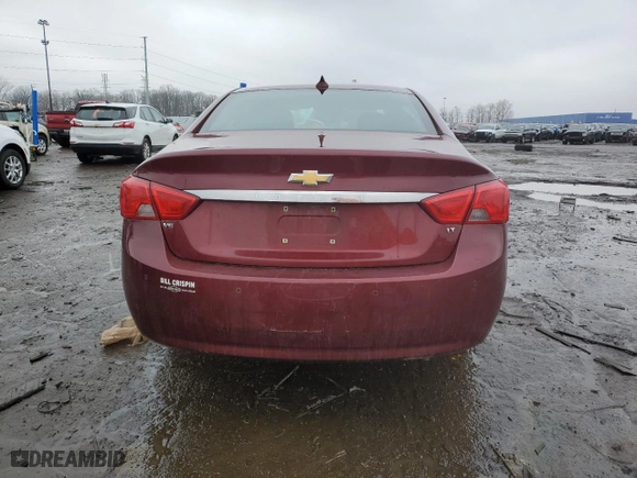 2016 Chevrolet Impala LT with VIN 2G1115S39G9154995, listed as a Copart auction lot 47294555 with 139,430 mi miles and Salvage Title. Bid and sale history available at carsss.com. Image 6.