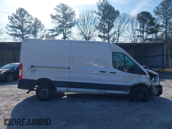 2020 Ford Transit Cargo with VIN 1FTBR1C81LKB67434, listed as a IAAI auction lot 41418986 with 133,456 mi miles. Bid and sale history available at carsss.com. Image 12.