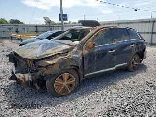 2019 Infiniti QX60 Pure z VIN 5N1DL0MM8KC557693, wystawiony jako Copart lot #53646505 z przebiegiem 67 543 mil mil oraz Szkoda całkowita • Salvage title. Historia ofert i sprzedaży dostępna na DreamBid. Obrazek 1.