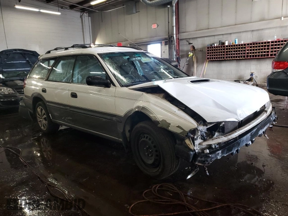 1999 Subaru Legacy Outback with VIN 4S3BG6853X7651034, listed as a Copart auction lot 85968574 with 201,205 mi miles and Salvage title. Bid and sale history available at DreamBid. Image 4.