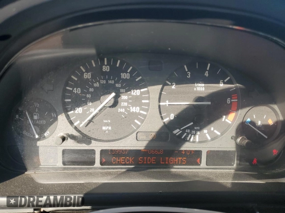 2003 BMW 5 Series 540iA with VIN WBADN63423GN87878, listed as a Copart auction lot 77458274 with 139,937 mi miles and Clean Title. Bid and sale history available at carsss.com. Image 9.