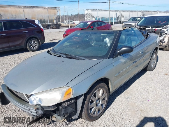 2004 Chrysler Sebring Limited with VIN 1C3EL65R24N295199, listed as a IAAI auction lot 41463140 with Not Provided miles and . Bid and sale history available at DreamBid. Image 2.