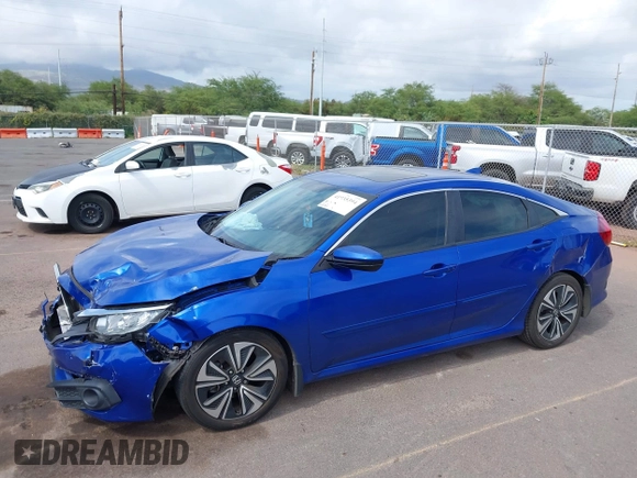 2018 Honda Civic EX-T z VIN JHMFC1F31JX018152, wystawiony jako IAAI lot #41935394 z przebiegiem 60 333 mil mil oraz . Historia ofert i sprzedaży dostępna na DreamBid. Obrazek 6.
