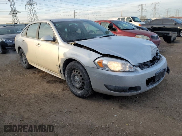 2012 Chevrolet Impala Police Police with VIN 2G1WD5E32C1313759, listed as a Copart auction lot 41669785 with 204,016 mi miles and Salvage Title. Bid and sale history available at carsss.com. Image 4.