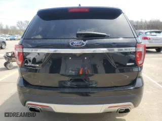 2017 Ford Explorer Platinum with VIN 1FM5K8HTXHGB77280, listed as a Copart auction lot 50724205 with 101,811 mi miles and Salvage Title. Bid and sale history available at carsss.com. Image 6.