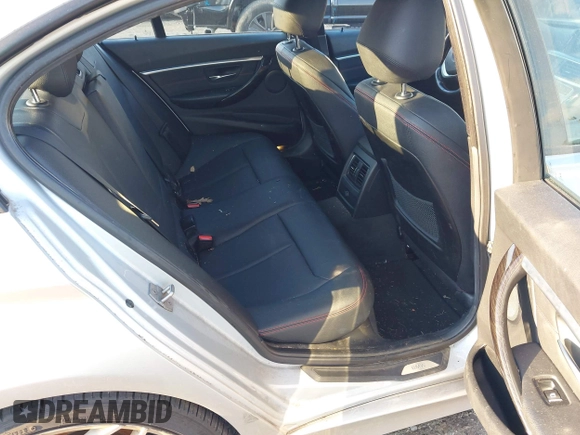 2016 BMW 3 Series 328i with VIN WBA8E9G50GNT47543, listed as a IAAI auction lot 41101803 with 150,202 mi miles. Bid and sale history available at carsss.com. Image 8.