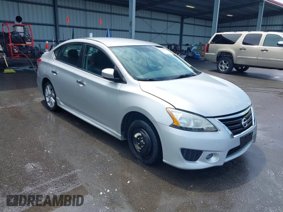 2013 Nissan Sentra FE+ S with VIN 3N1AB7AP5DL609003, listed as a IAAI auction lot 42107695 with 117,951 mi miles and . Bid and sale history available at DreamBid. Image 1.