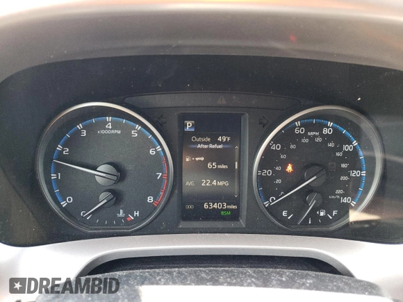 2018 Toyota RAV4 XLE with VIN JTMRFREV5JJ747135, listed as a Copart auction lot 50868015 with 63,403 mi miles and Salvage Title. Bid and sale history available at carsss.com. Image 9.