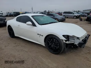 2018 Maserati GranTurismo Sport with VIN ZAM45VLA0J0271240, listed as a Copart auction lot 88997525 with 22,449 mi miles and Salvage Title. Bid and sale history available at carsss.com. Image 4.