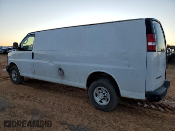 2017 Chevrolet Express Cargo Van with VIN 1GCWGBFG9H1338685, listed as a Copart auction lot 82253254 with 140,434 mi miles and Clean Title. Bid and sale history available at carsss.com. Image 2.
