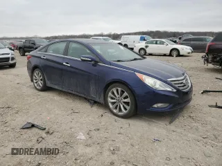2011 Hyundai Sonata SE with VIN 5NPEC4ABXBH209370, listed as a Copart auction lot 48821155 with 135,729 mi miles and Salvage Title. Bid and sale history available at carsss.com. Image 4.