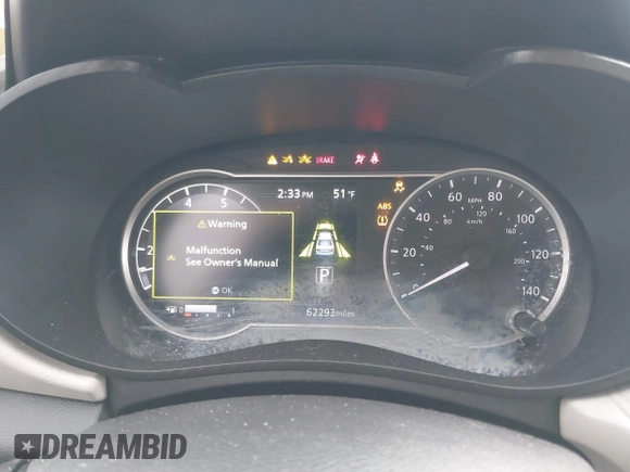 2021 Nissan Versa SV with VIN 3N1CN8EV0ML874491, listed as a IAAI auction lot 41957712 with 62,293 mi miles and . Bid and sale history available at DreamBid. Image 7.
