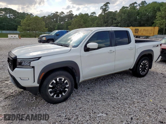 2022 Nissan Frontier SV with VIN 1N6ED1EJ6NN619016, listed as a Copart auction lot 58311855 with 56,943 mi miles and Clean title. Bid and sale history available at DreamBid. Image 1.