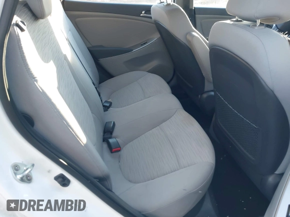 2016 Hyundai Accent SE with VIN KMHCT5AE9GU290829, listed as a IAAI auction lot 41209115 with 27,998 mi miles. Bid and sale history available at carsss.com. Image 8.
