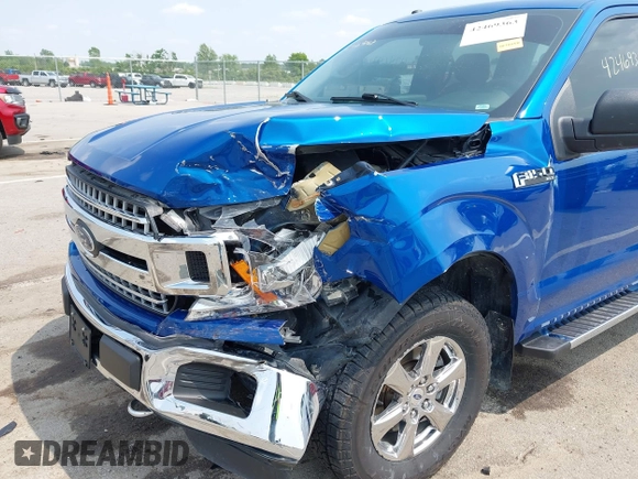 2018 Ford F-150 XL with VIN 1FTFW1E56JKF46021, listed as a IAAI auction lot 42469363 with 85,243 mi miles and . Bid and sale history available at DreamBid. Image 6.