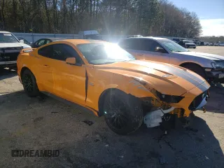 2018 Ford Mustang GT with VIN 1FA6P8CF8J5126377, listed as a Copart auction lot 88294875 with 142,465 mi miles and Salvage Title. Bid and sale history available at carsss.com. Image 4.