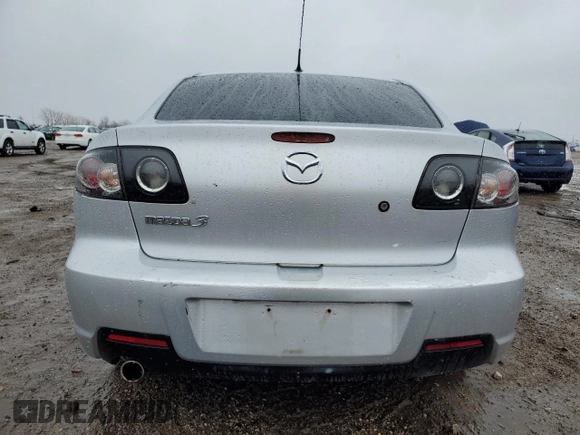 2008 Mazda 3 Sport with VIN JM1BK32F081804357, listed as a Copart auction lot 47356055 with 91,200 mi miles and Salvage Title. Bid and sale history available at DreamBid. Image 6.