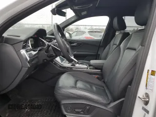 2021 Audi Q7 Premium Plus with VIN WA1LJAF7XMD028322, listed as a Copart auction lot 89302575 with 56,214 mi miles and Salvage title. Bid and sale history available at DreamBid. Image 7.