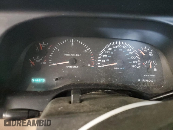2001 Dodge Ram 2500 with VIN 3B7KC23611G237895, listed as a Copart auction lot 87630075 with 512,070 mi miles and Non Repairable. Bid and sale history available at carsss.com. Image 9.