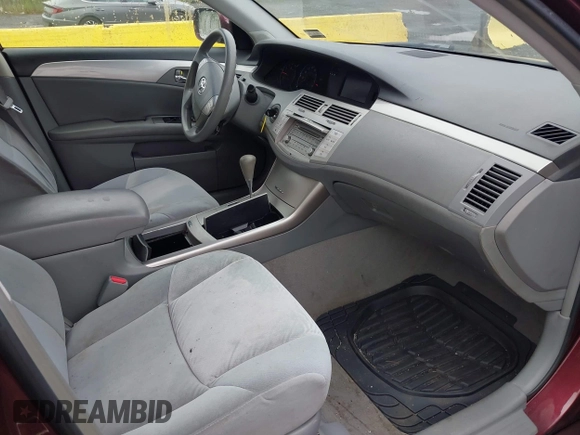 2006 Toyota Avalon XL z VIN 4T1BK36B76U081167, wystawiony jako IAAI lot #42271791 z przebiegiem 266 216 mil mil oraz . Historia ofert i sprzedaży dostępna na DreamBid. Obrazek 5.