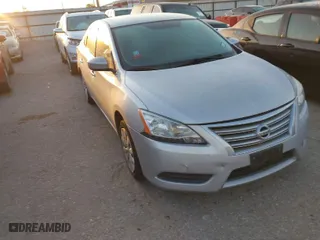 2014 Nissan Sentra SR with VIN 3N1AB7AP6EY205793, listed as a IAAI auction lot 42043133 with 127,356 mi miles. Bid and sale history available at carsss.com. Image 1.