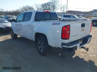 2019 Chevrolet Colorado 4WD Z71 with VIN 1GCGTDEN9K1135489, listed as a IAAI auction lot 41752283 with 180,854 mi miles. Bid and sale history available at carsss.com. Image 3.