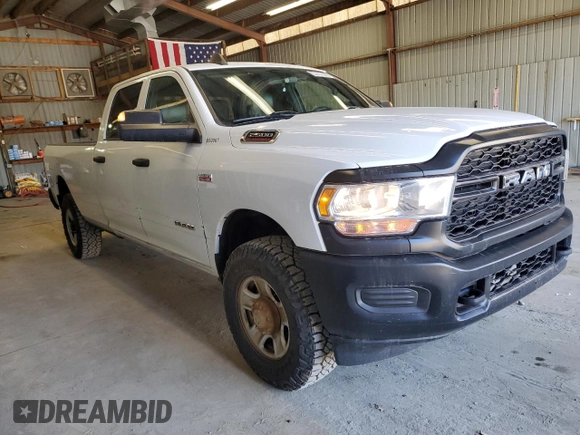 2021 Ram 2500 Tradesman with VIN 3C6UR5HJXMG520152, listed as a Copart auction lot 48988035 with 115,154 mi miles and Clean Title. Bid and sale history available at carsss.com. Image 4.