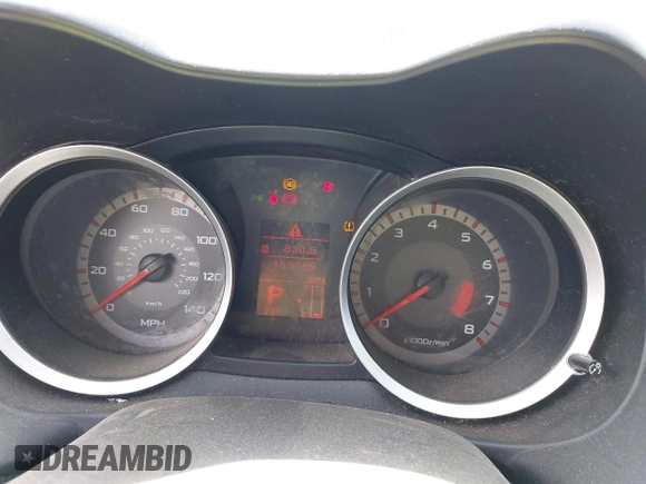 2008 Mitsubishi Lancer GTS with VIN JA3AU86U28U026507, listed as a IAAI auction lot 42033357 with 153,589 mi miles. Bid and sale history available at carsss.com. Image 7.