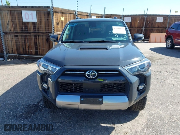 2024 Toyota 4Runner TRD Off Road with VIN JTERU5JR9R6228218, listed as a IAAI auction lot 42593528 with 37,698 mi miles and . Bid and sale history available at DreamBid. Image 13.