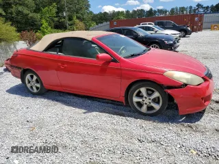 2005 Toyota Solara SE z VIN 4T1FA38P25U046368, wystawiony jako Copart lot #57821155 z przebiegiem 255 702 mil mil oraz Szkoda całkowita • Salvage title. Historia ofert i sprzedaży dostępna na DreamBid. Obrazek 4.