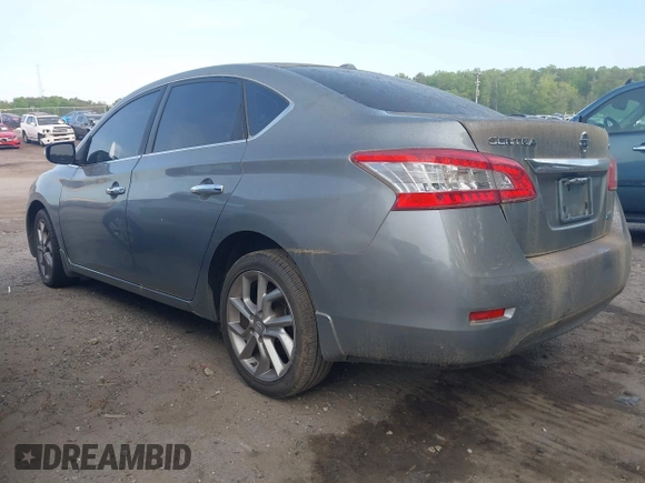 2013 Nissan Sentra SV with VIN 3N1AB7AP9DL779011, listed as a IAAI auction lot 42080716 with 113,896 mi miles. Bid and sale history available at carsss.com. Image 3.