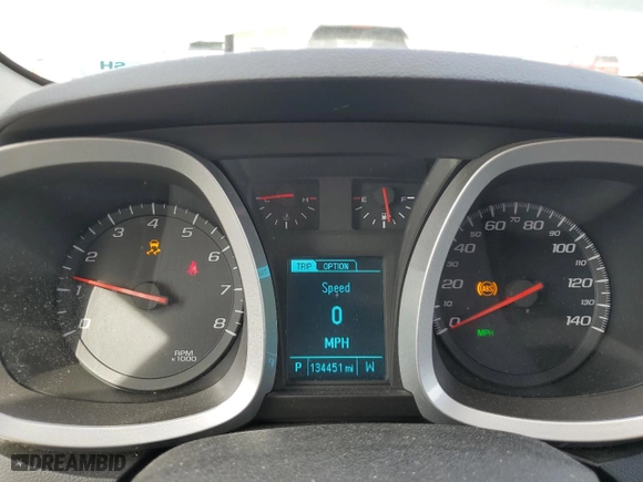 2013 Chevrolet Equinox LT with VIN 2GNFLEEK3D6291624, listed as a Copart auction lot 49132495 with 134,451 mi miles and Clean Title. Bid and sale history available at carsss.com. Image 9.