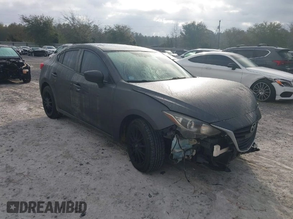 2015 Mazda 3 i SV with VIN JM1BM1T79F1246799, listed as a IAAI auction lot 41785860 with 109,760 mi miles. Bid and sale history available at carsss.com. Image 1.