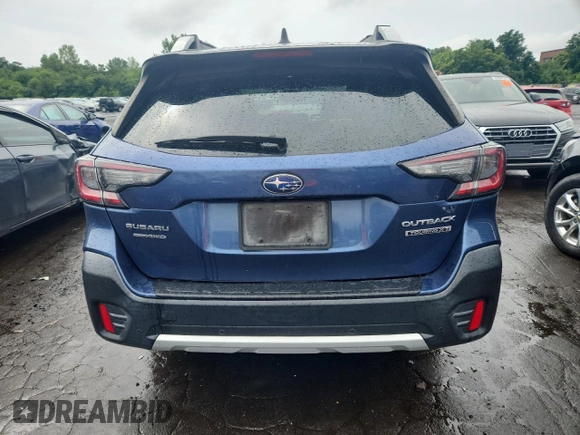 2021 Subaru Outback Touring XT with VIN 4S4BTGPD5M3101827, listed as a Copart auction lot 63347585 with 60,834 mi miles and Salvage title. Bid and sale history available at DreamBid. Image 6.