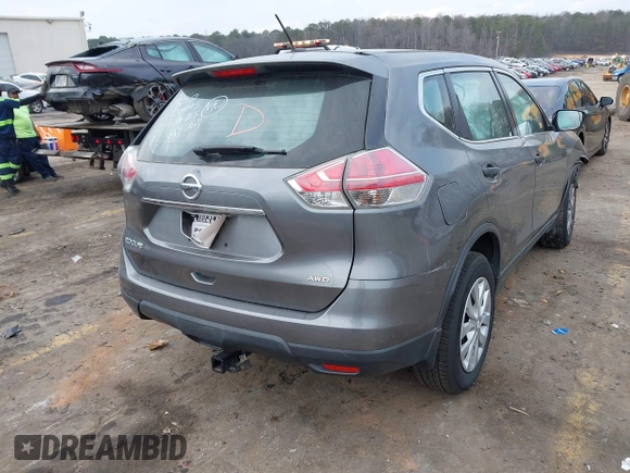 2016 Nissan Rogue SL with VIN 5N1AT2MVXGC812827, listed as a IAAI auction lot 41517972 with Not Provided miles and . Bid and sale history available at DreamBid. Image 4.